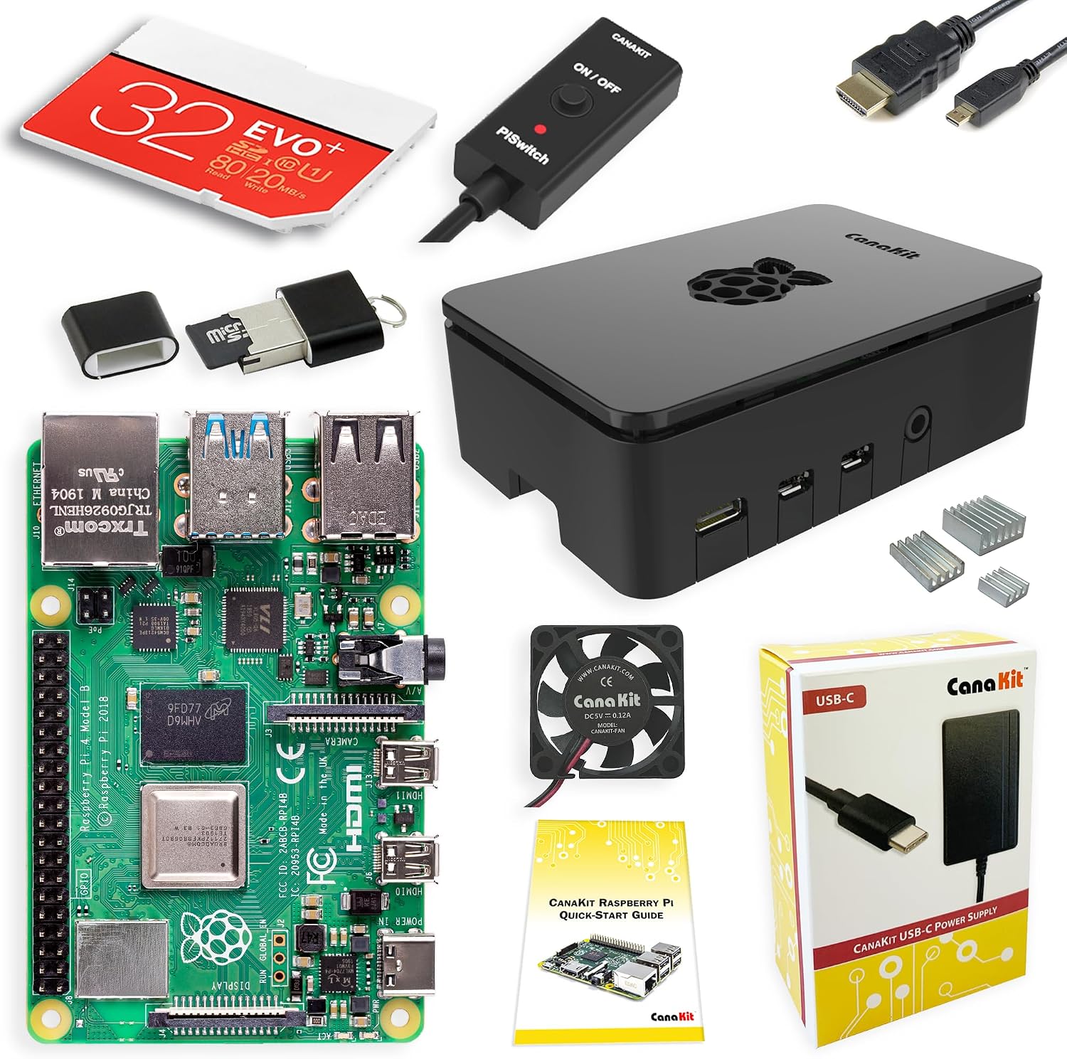 CanaKit Raspberry Pi 4 8GB Starter Kit