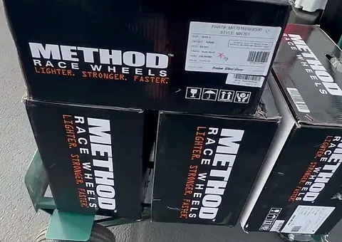 Method wheel packaging from my Transit wheel-and-tire project.