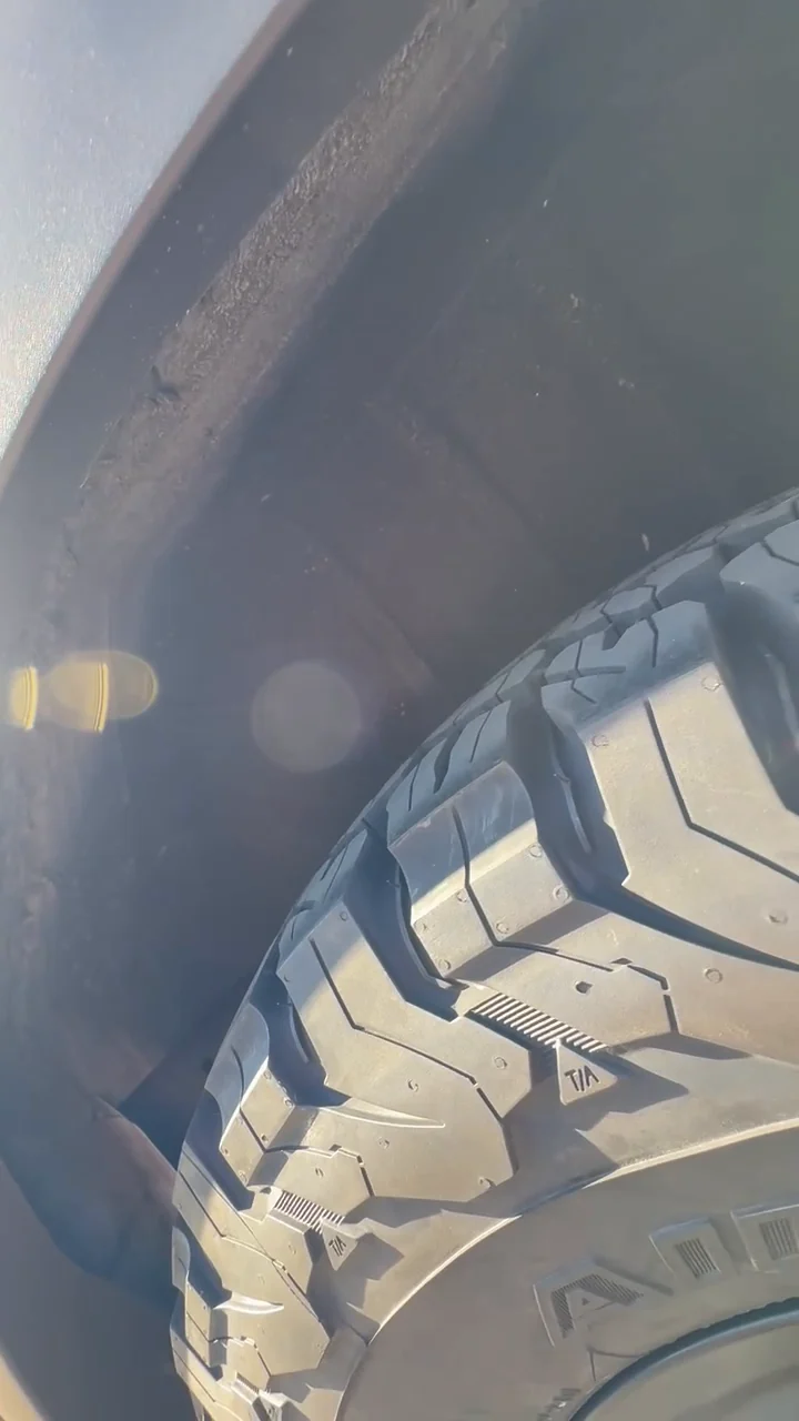 My original wheel-well walkthrough before the new black coating.