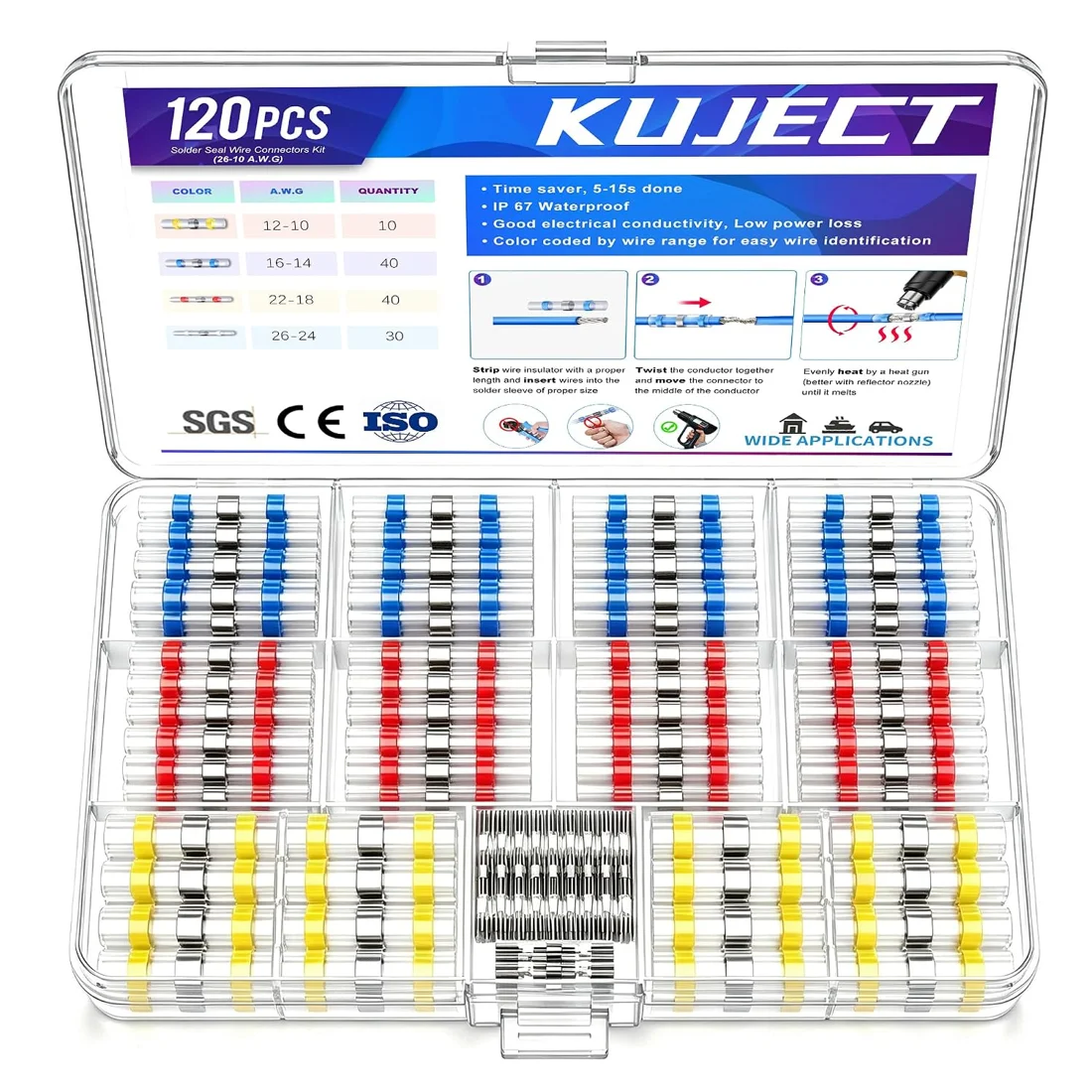 Kuject Solder-Seal Connector Kit