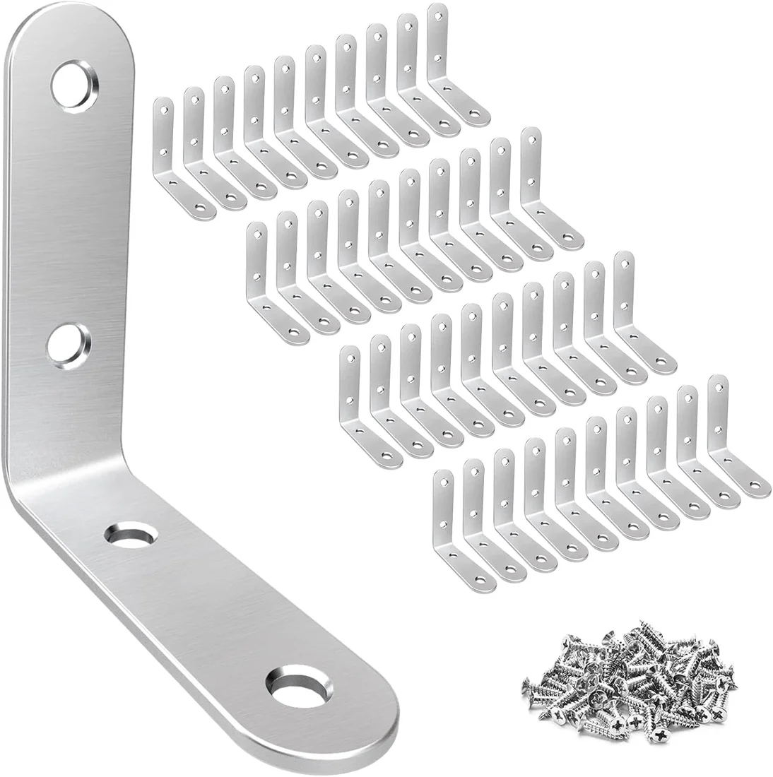 LuckIn Stainless Corner Braces