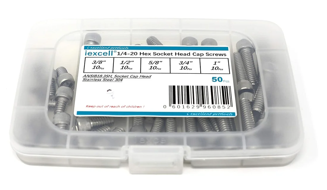 iexcell Socket-Head Bolt Assortment