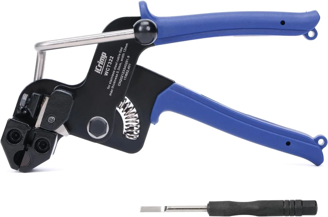 iCrimp Stainless-Steel Cable-Tie Tool