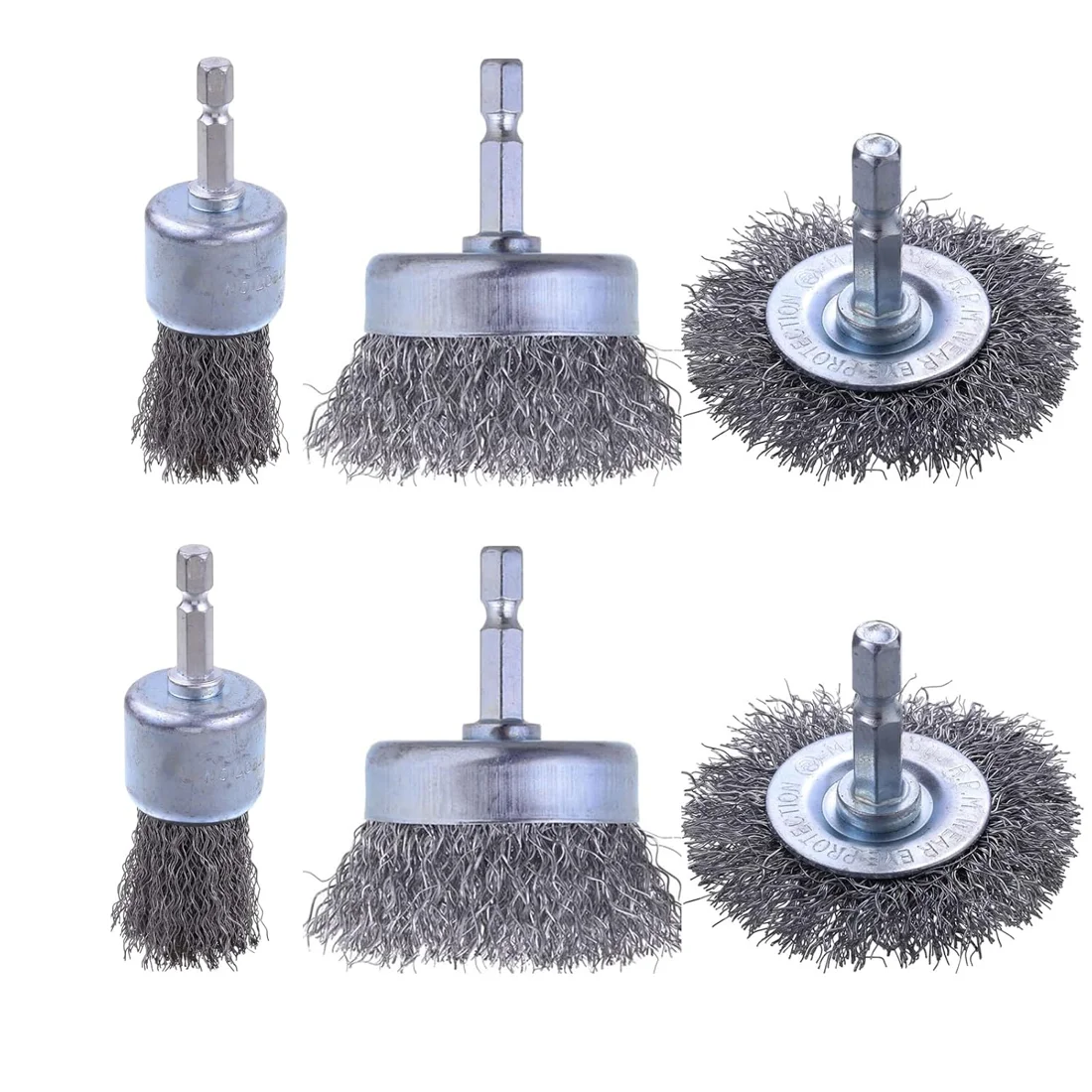 Rocaris Wire Wheel Brush Set