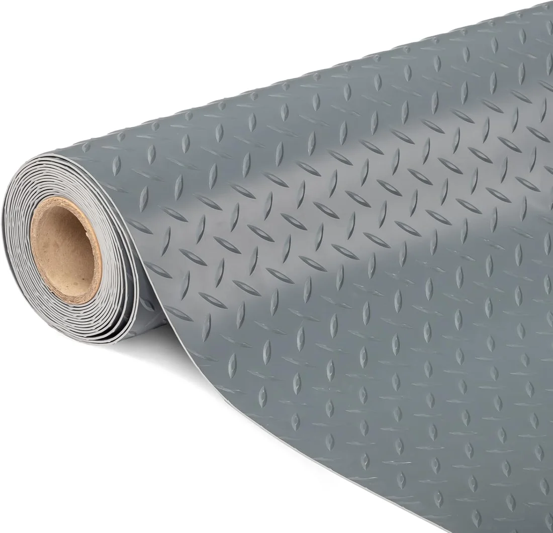 TUFFIOM Diamond-Pattern PVC Mat