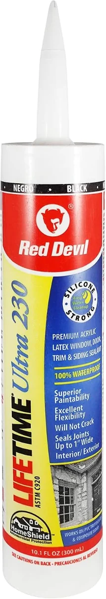 Red Devil Black Acrylic Latex Sealant