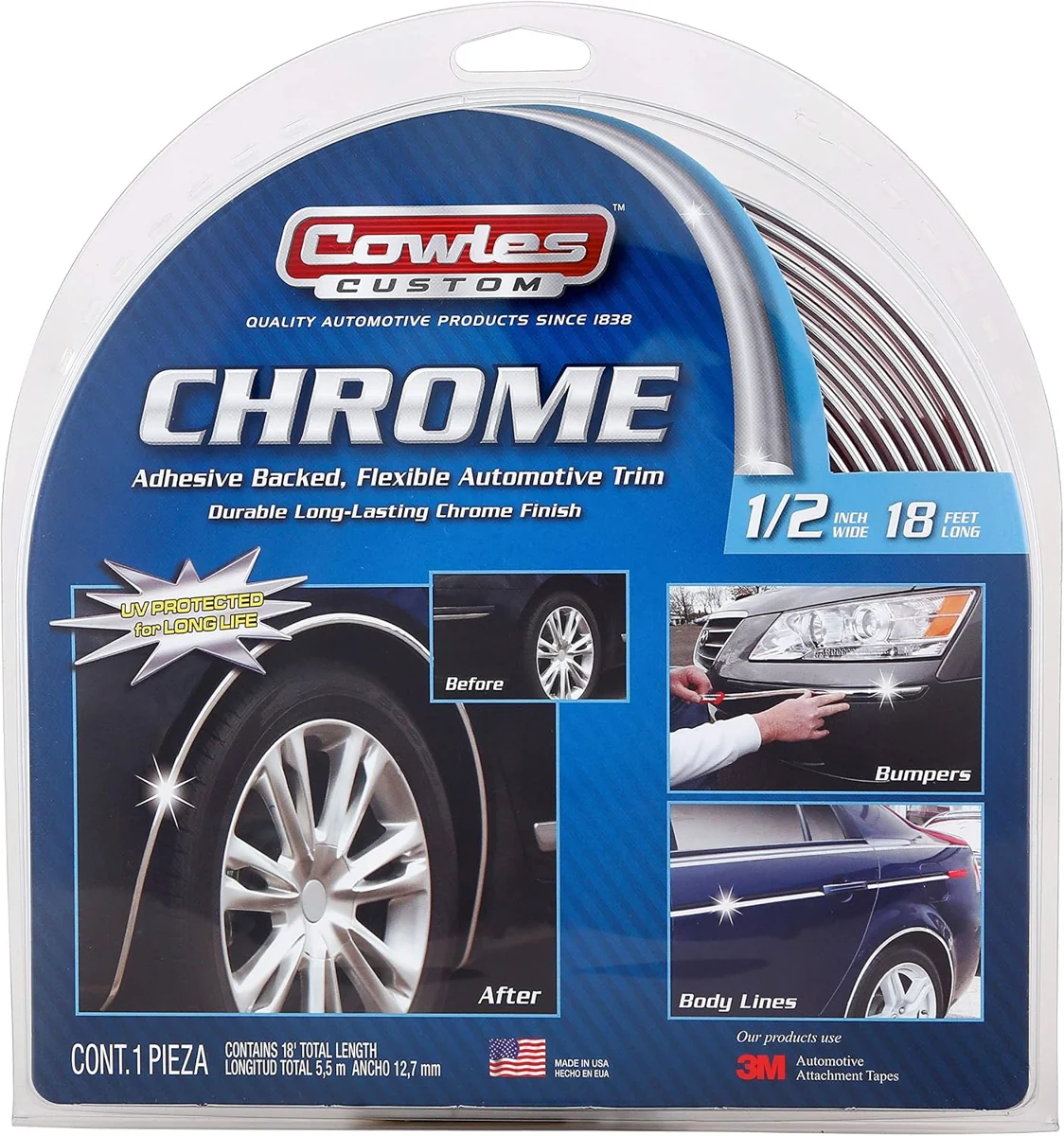Cowles Chrome Body Molding