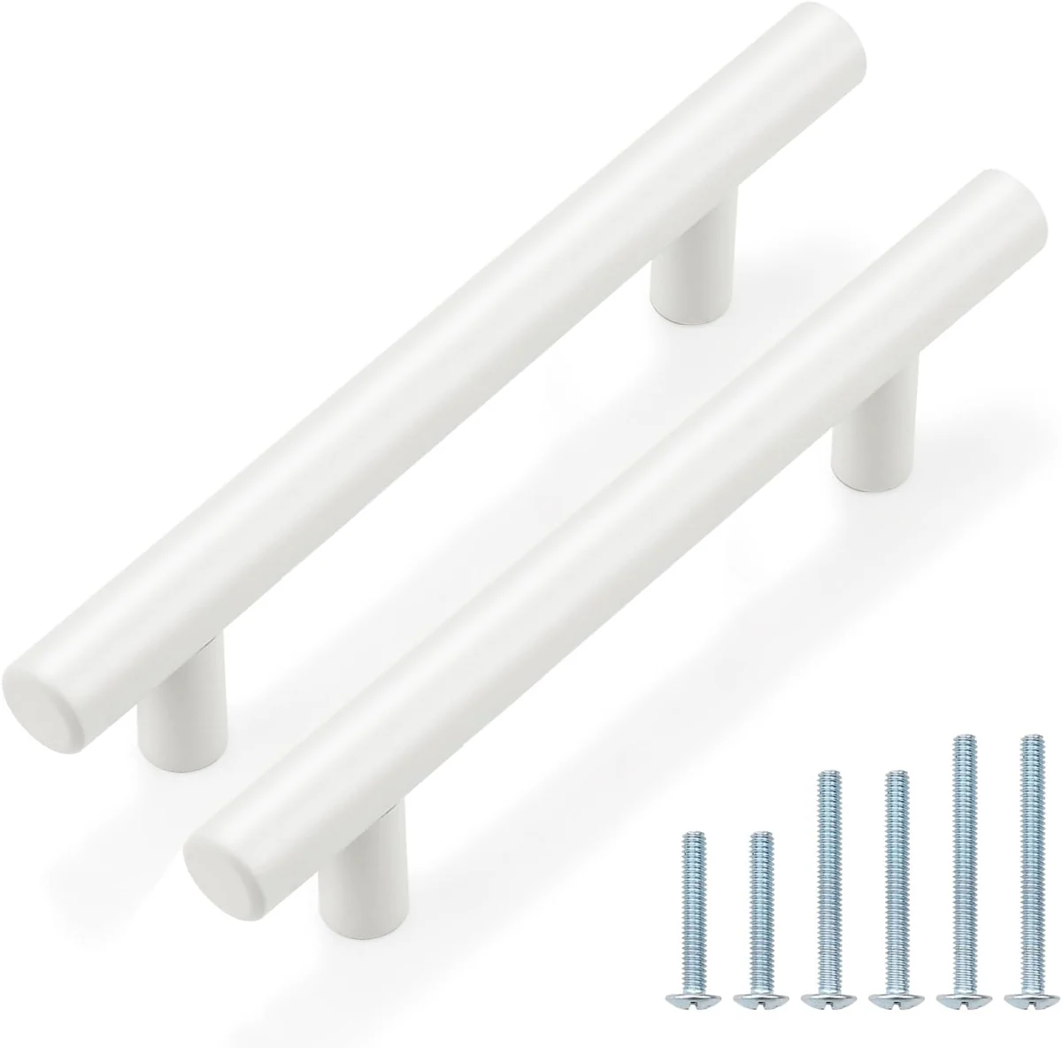 Probrico White Cabinet Bar Pulls