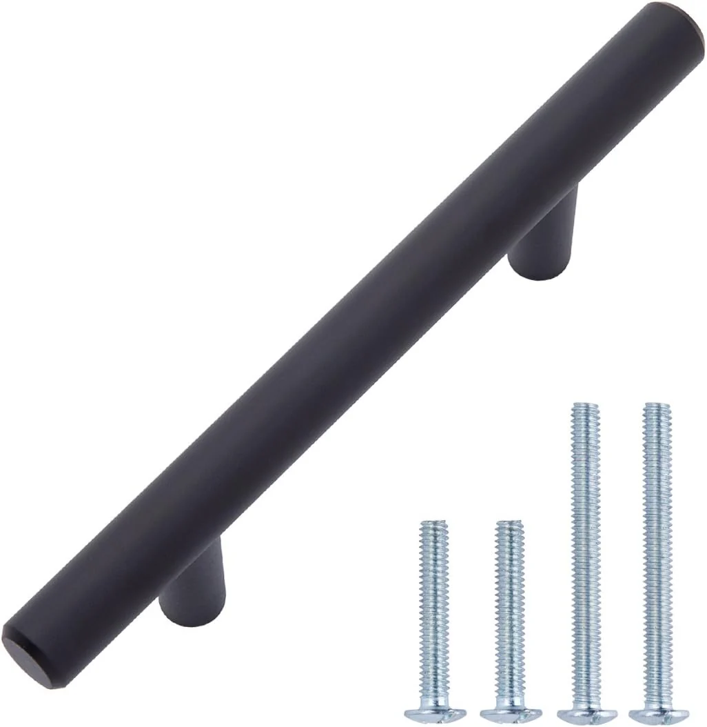 Amazon Basics Black Bar Pulls