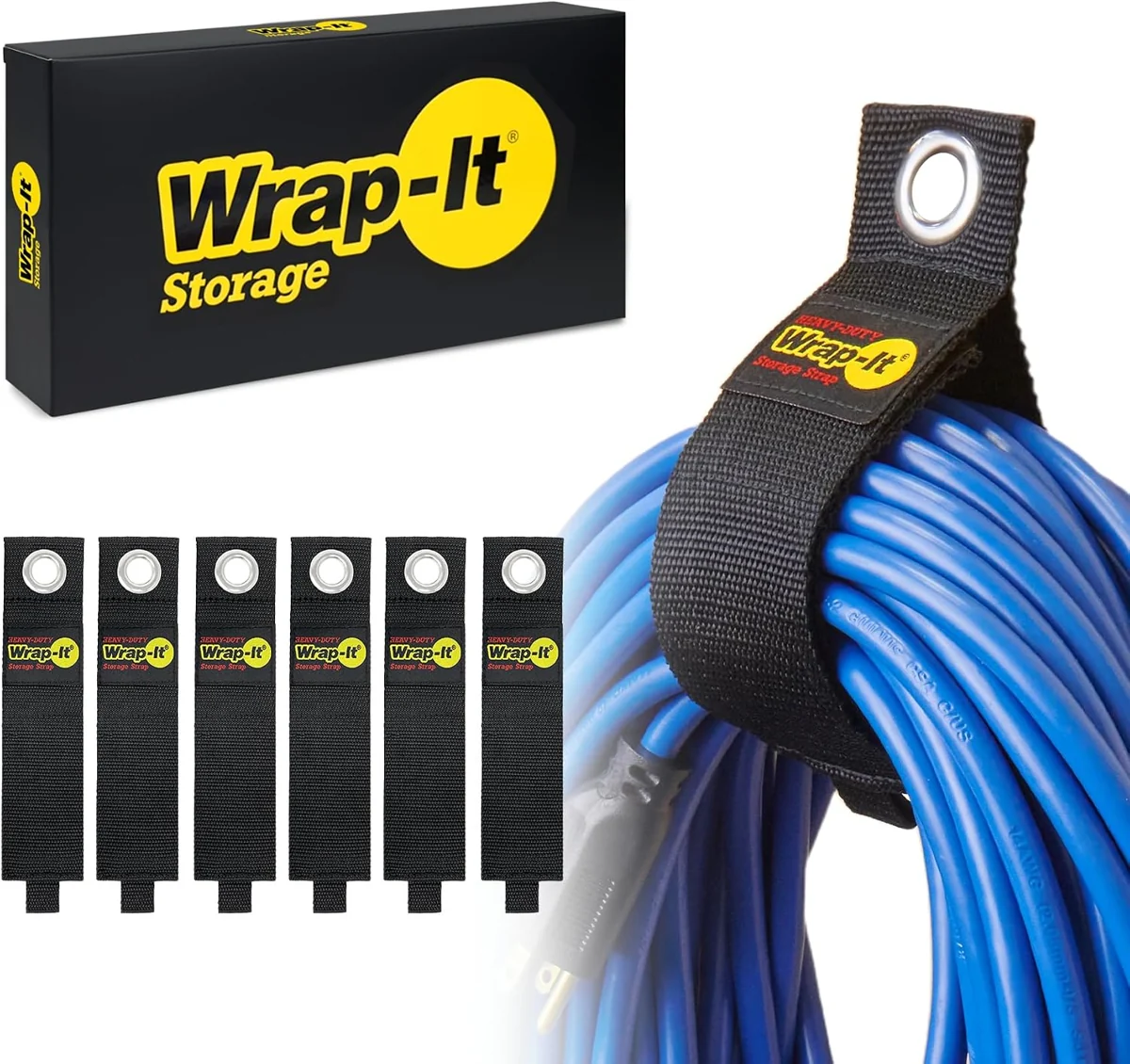 Wrap-It Hanging Storage Straps