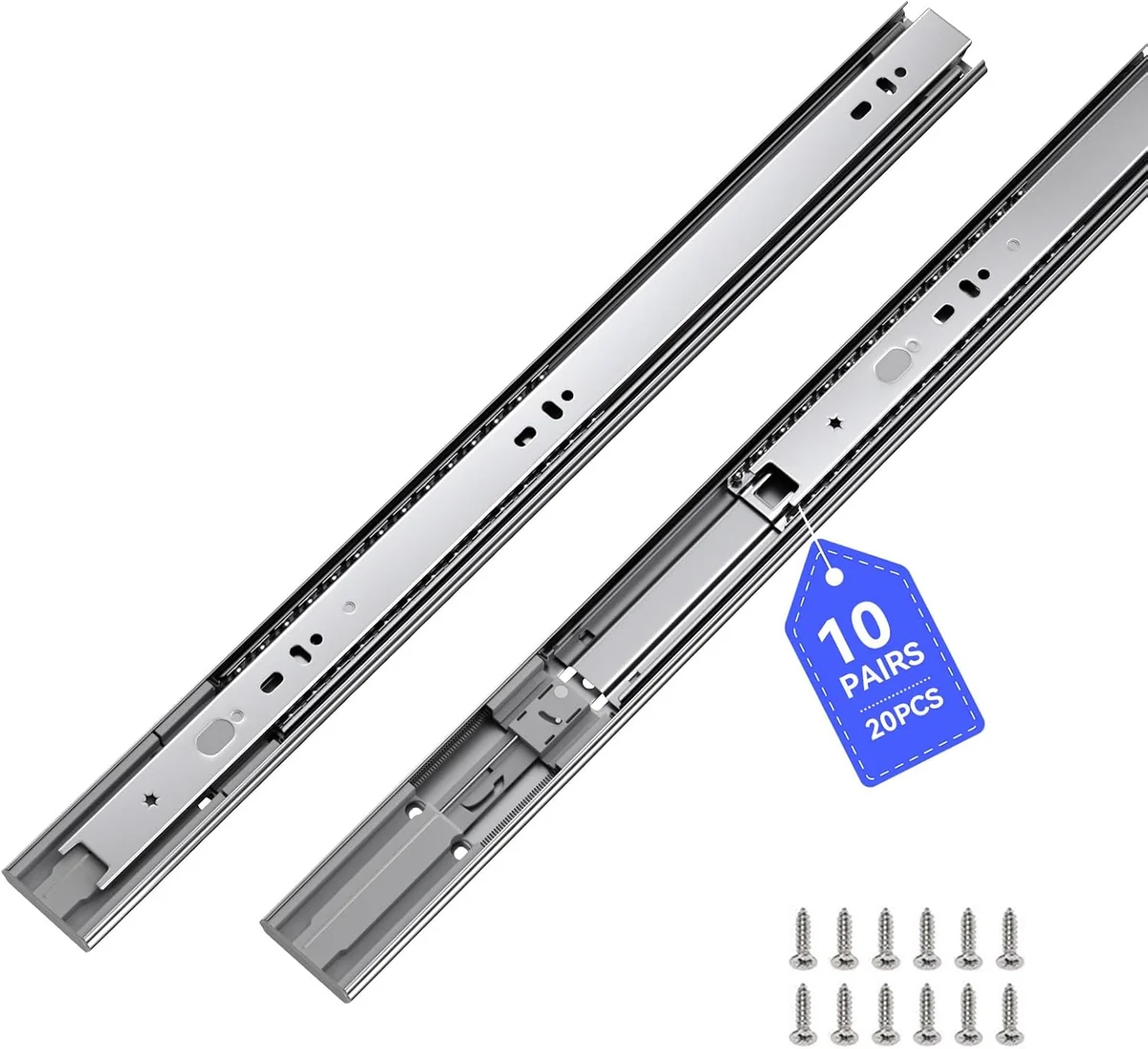 LONTAN 20-Inch Soft-Close Drawer Slides