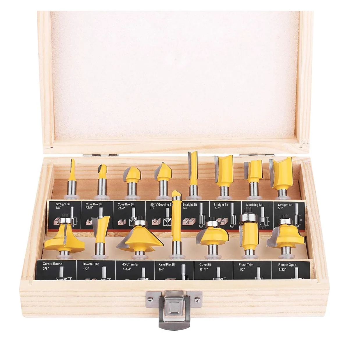 KOWOOD Compact Router Bit Set