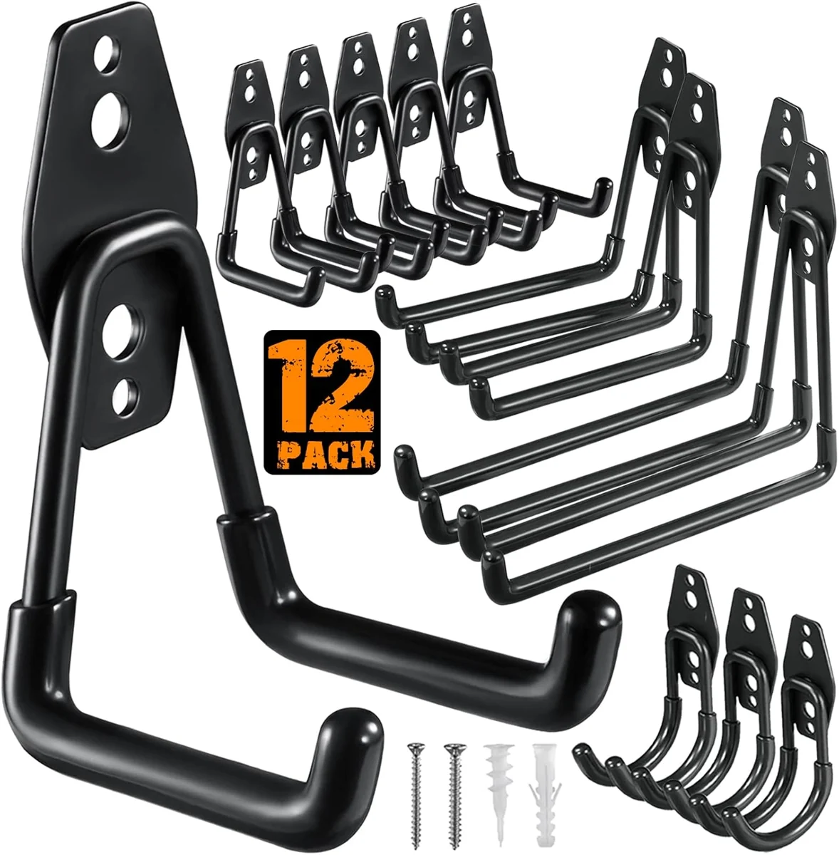 HUPBIPY Garage Hooks Small Assortment