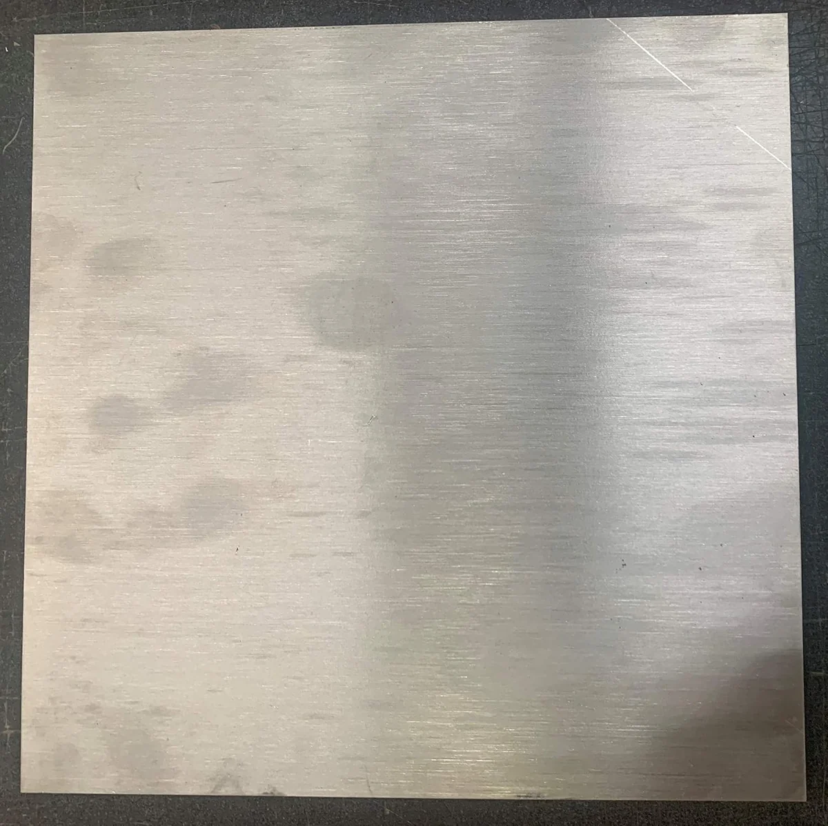 Square Quarter-Inch Aluminum Plate