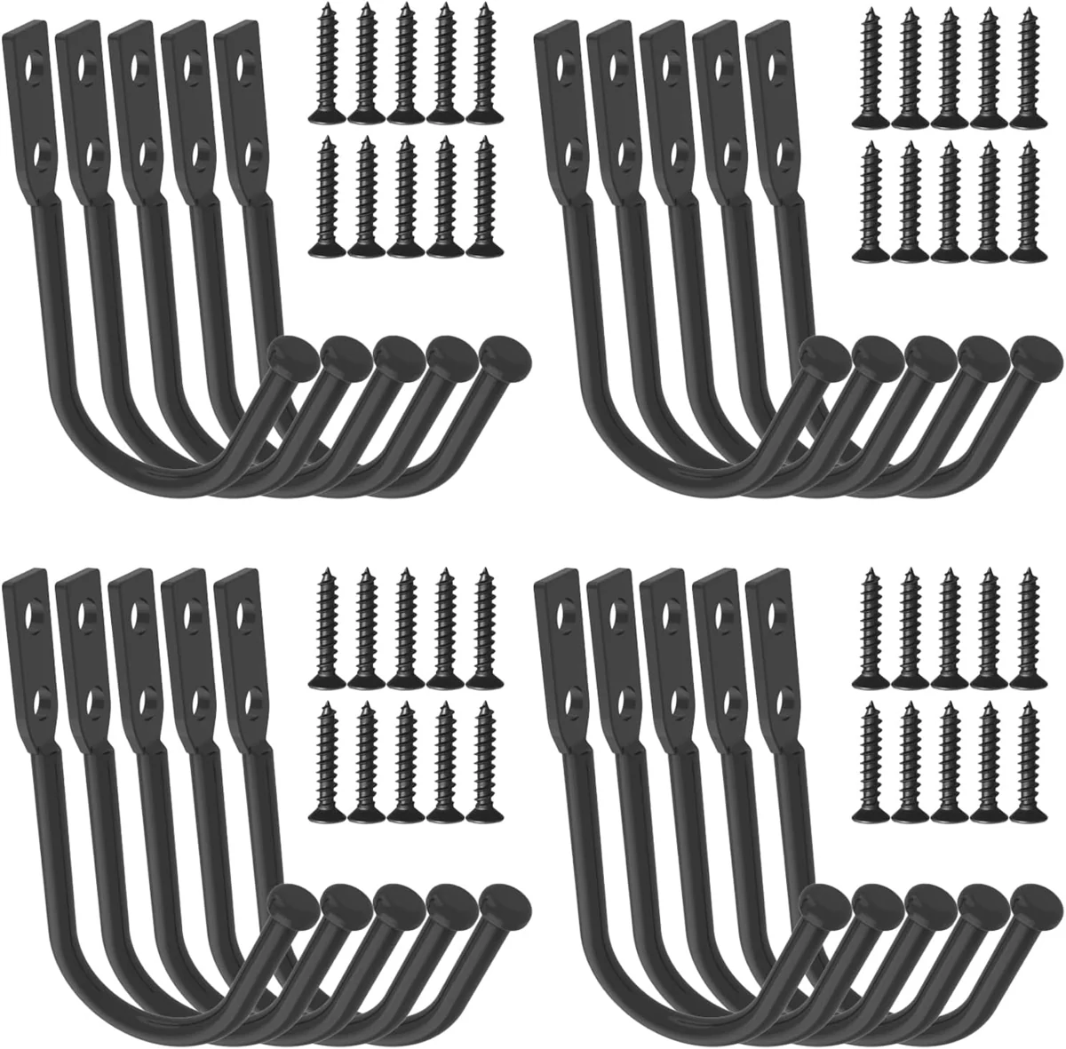 Aufuga Black Utility Hooks