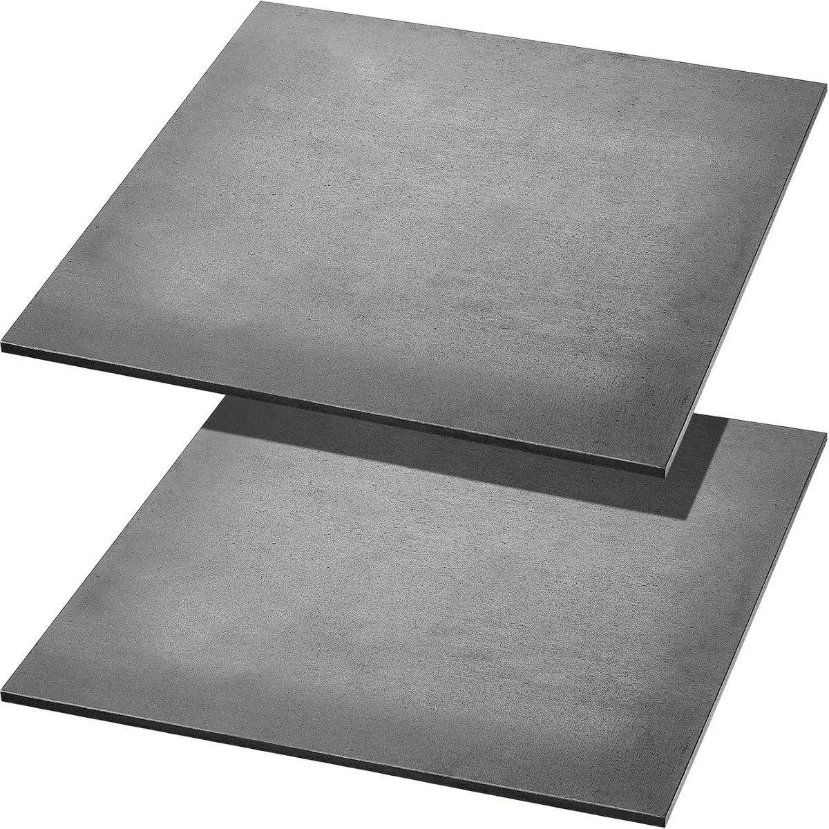 LEIFIDE 12-Inch Square Steel Plates