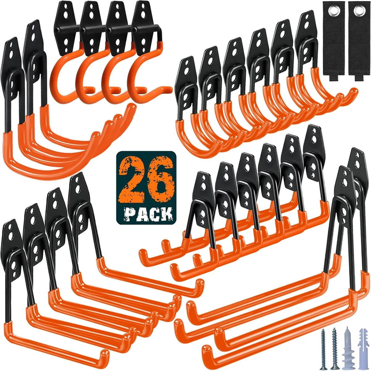 HUPBIPY Garage Hook Assortment
