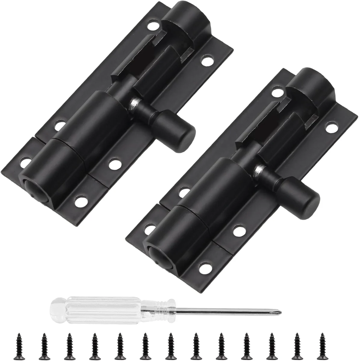 Biaungdo Black Sliding Bolts