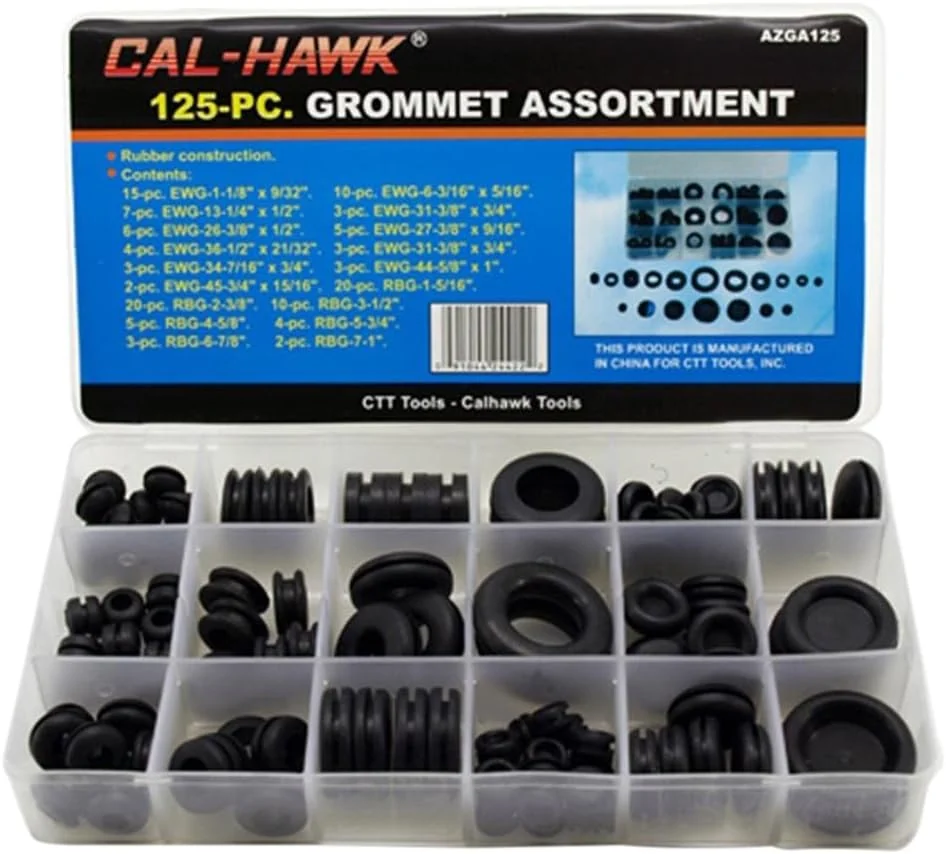 Cal-Hawk Rubber Grommet Assortment