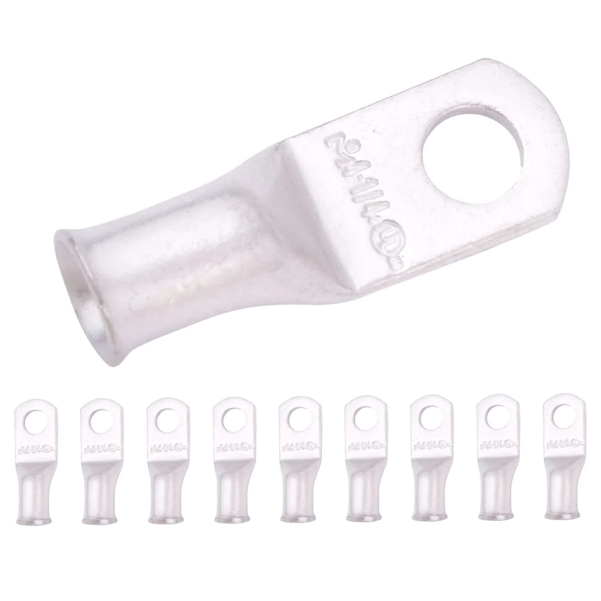 SELTERM 4-AWG Quarter-Inch Cable Lugs