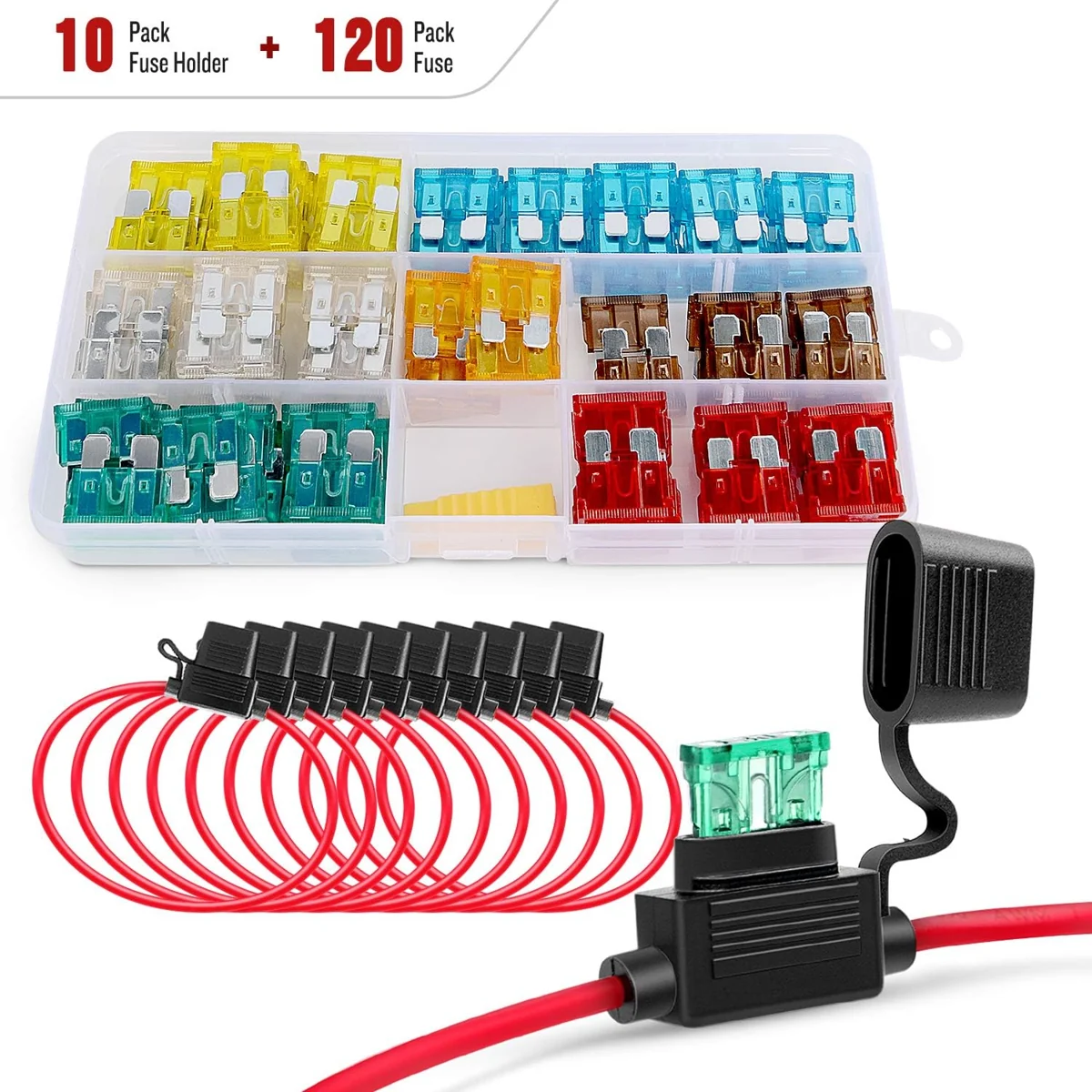 Nilight Blade Fuses and Inline Holders