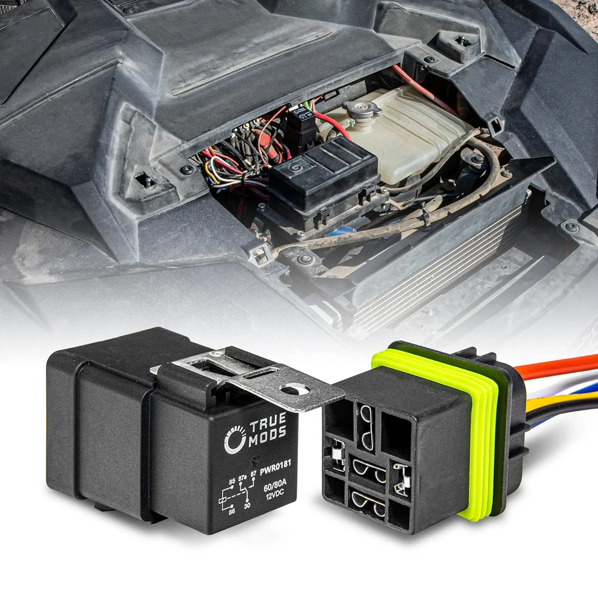 True MODS Five-Pin Relay and Socket