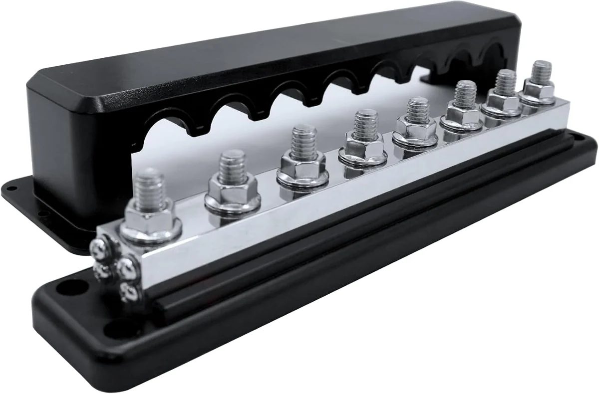 AMOMD Eight-Stud Covered Bus Bar