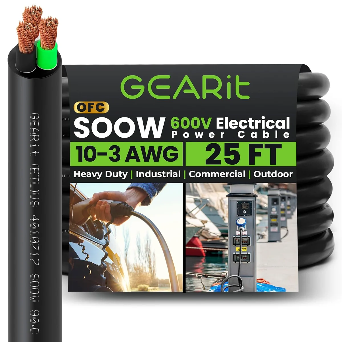 GearIT 10/3 SOOW Bulk Cable