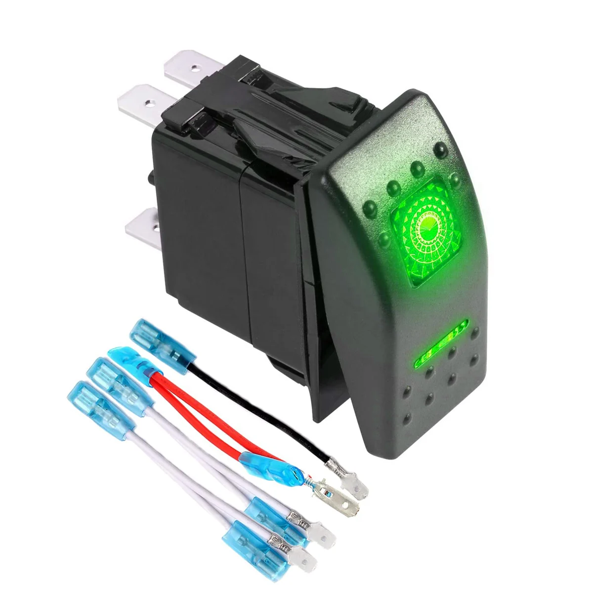 FXC Seven-Pin Momentary Rocker Switch