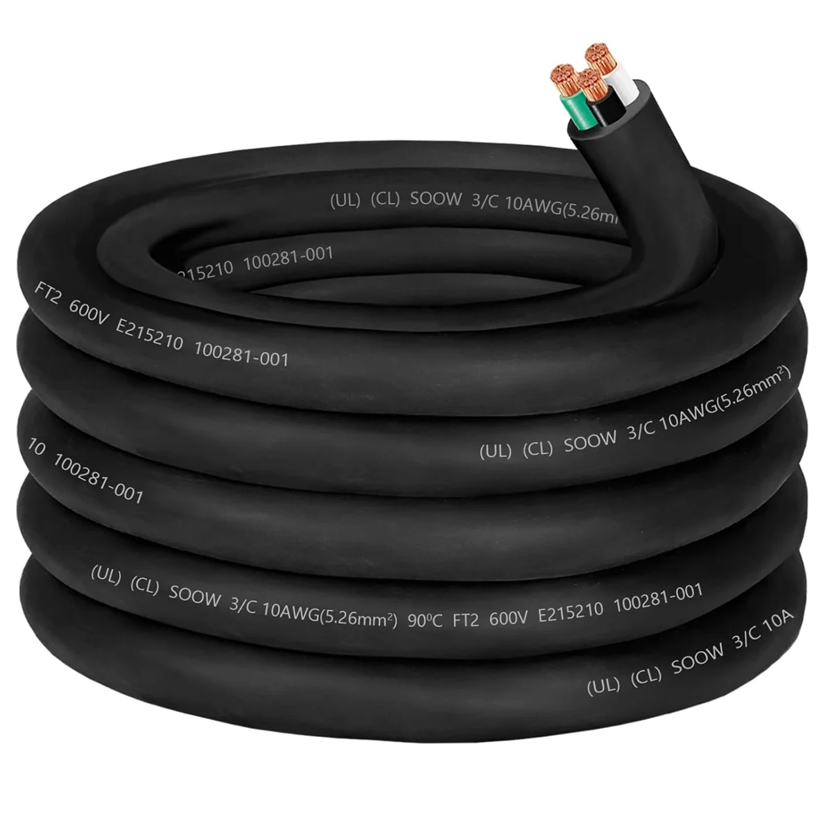CLLOMAGY 10/3 SOOW Bulk Cable