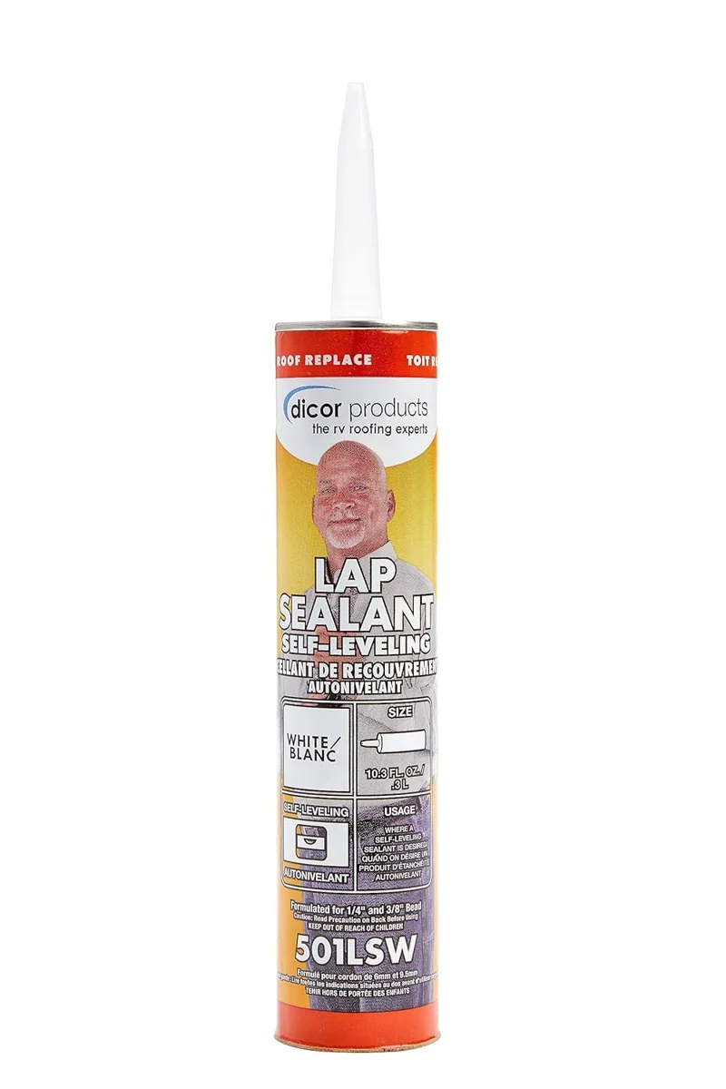 Dicor White Self-Leveling Lap Sealant