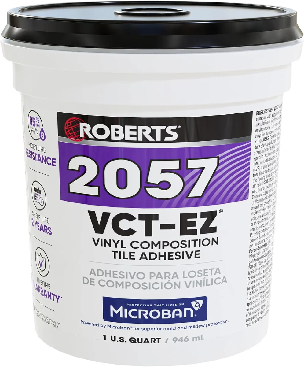 Roberts 2057 Quart VCT Adhesive