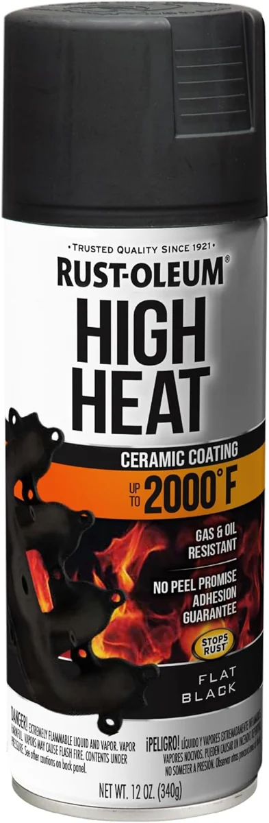 Rust-Oleum Flat Black High Heat Spray