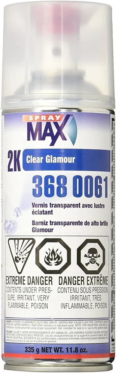 SprayMax 2K High-Gloss Clearcoat