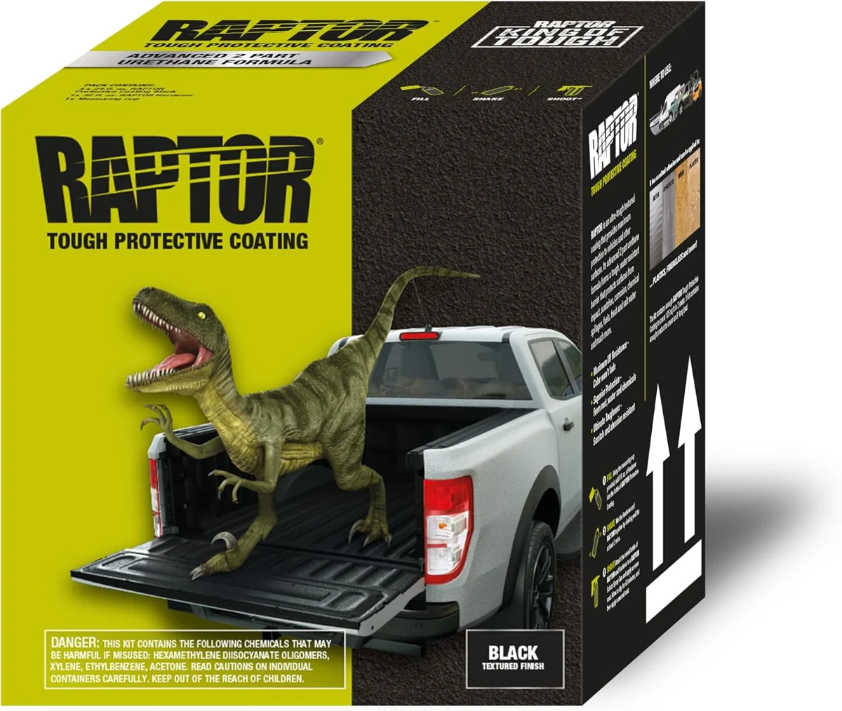 U-POL RAPTOR 0820 Black Bedliner Kit