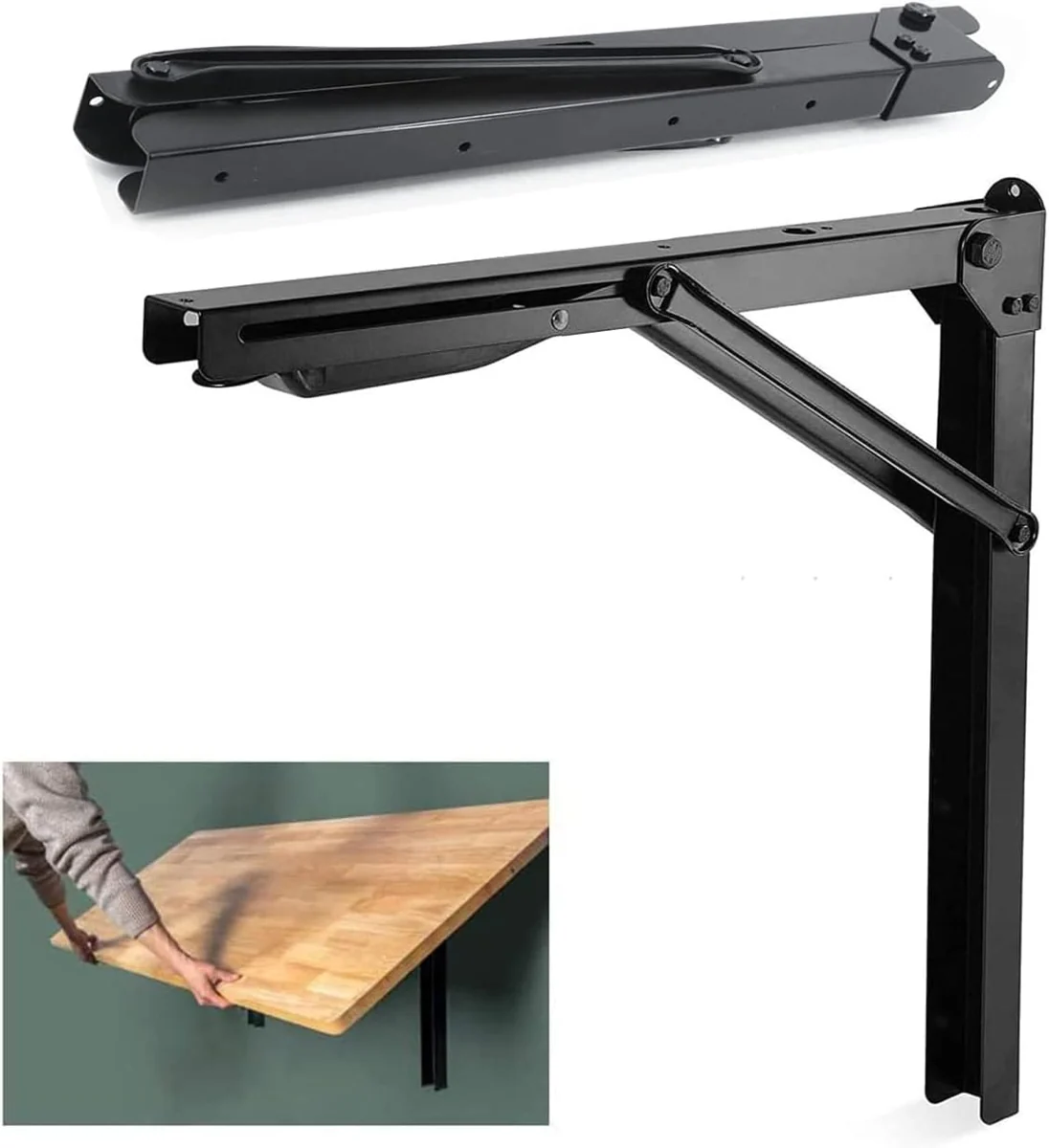 Wallmaster Folding Shelf Brackets