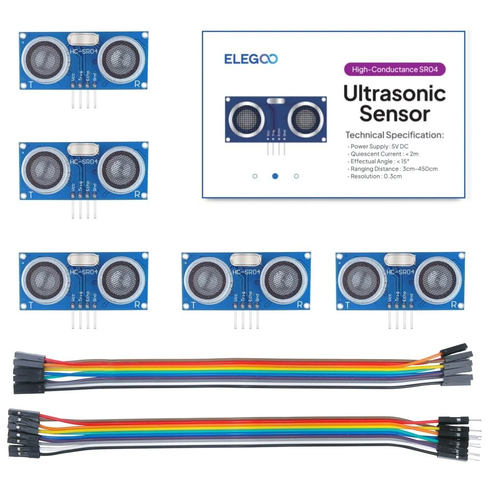 ELEGOO HC-SR04 Sensor Pack