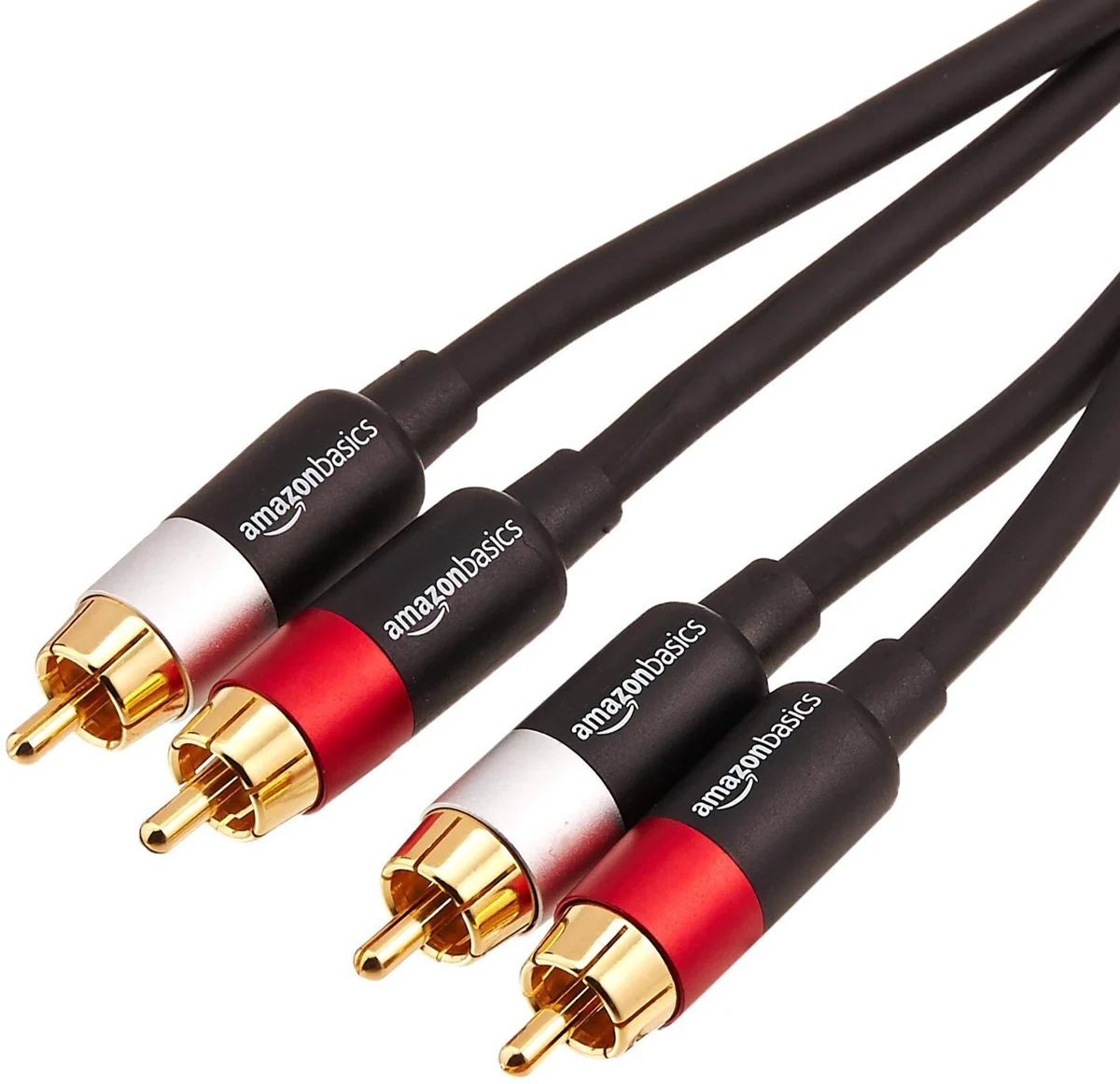 Amazon Basics Four-Foot RCA Cable