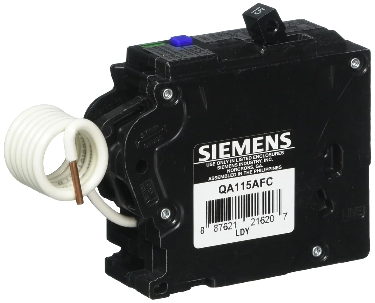 Siemens 15A Arc-Fault Breaker