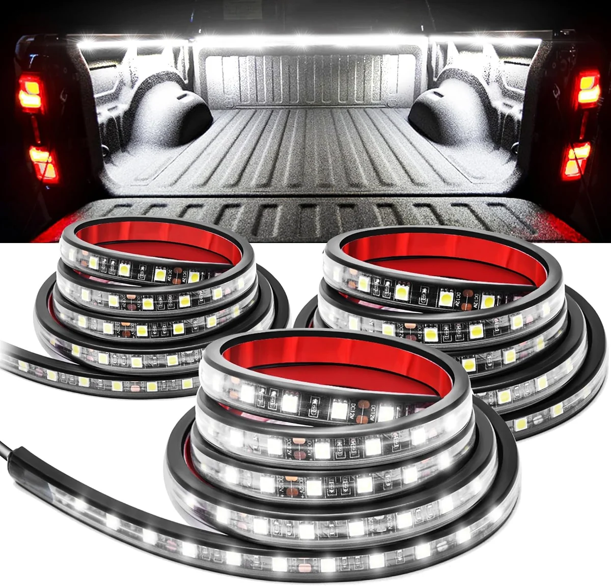 MICTUNING Three-Strip Cargo Lights