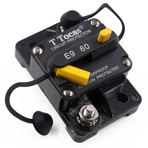 T Tocas 60A Manual-Reset Breaker