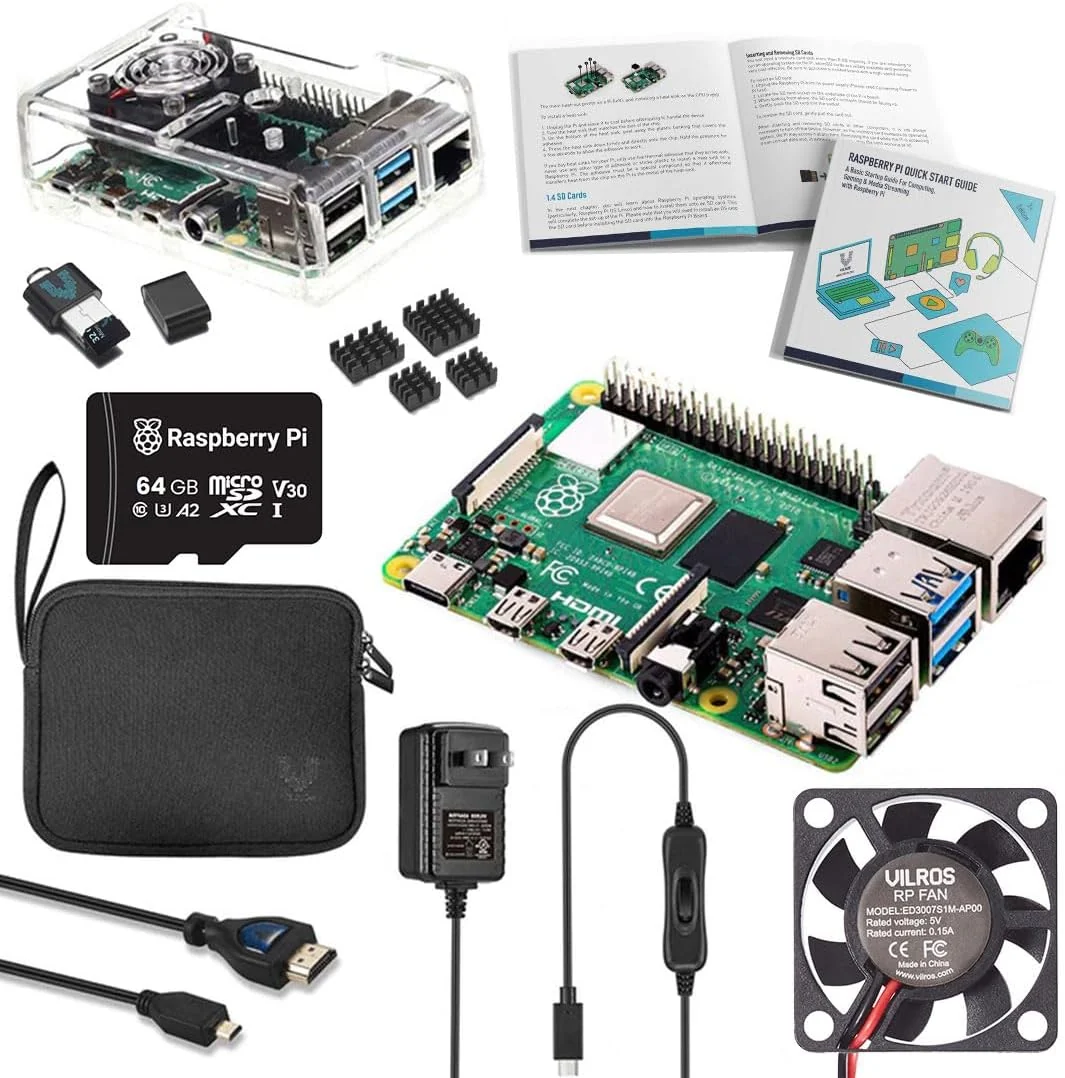 Vilros Raspberry Pi 4 Starter Kit