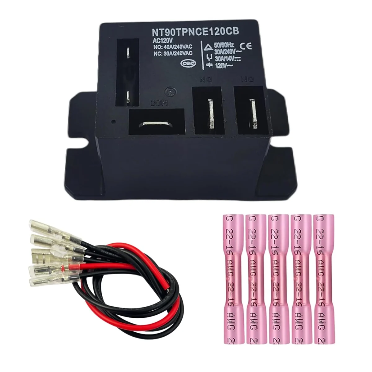 NT90 AC120V Relay and Leads