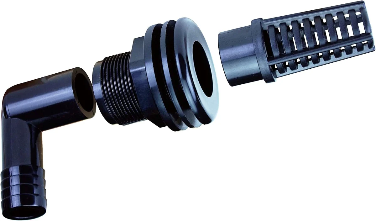 Lifegard Half-Inch Bulkhead Fitting