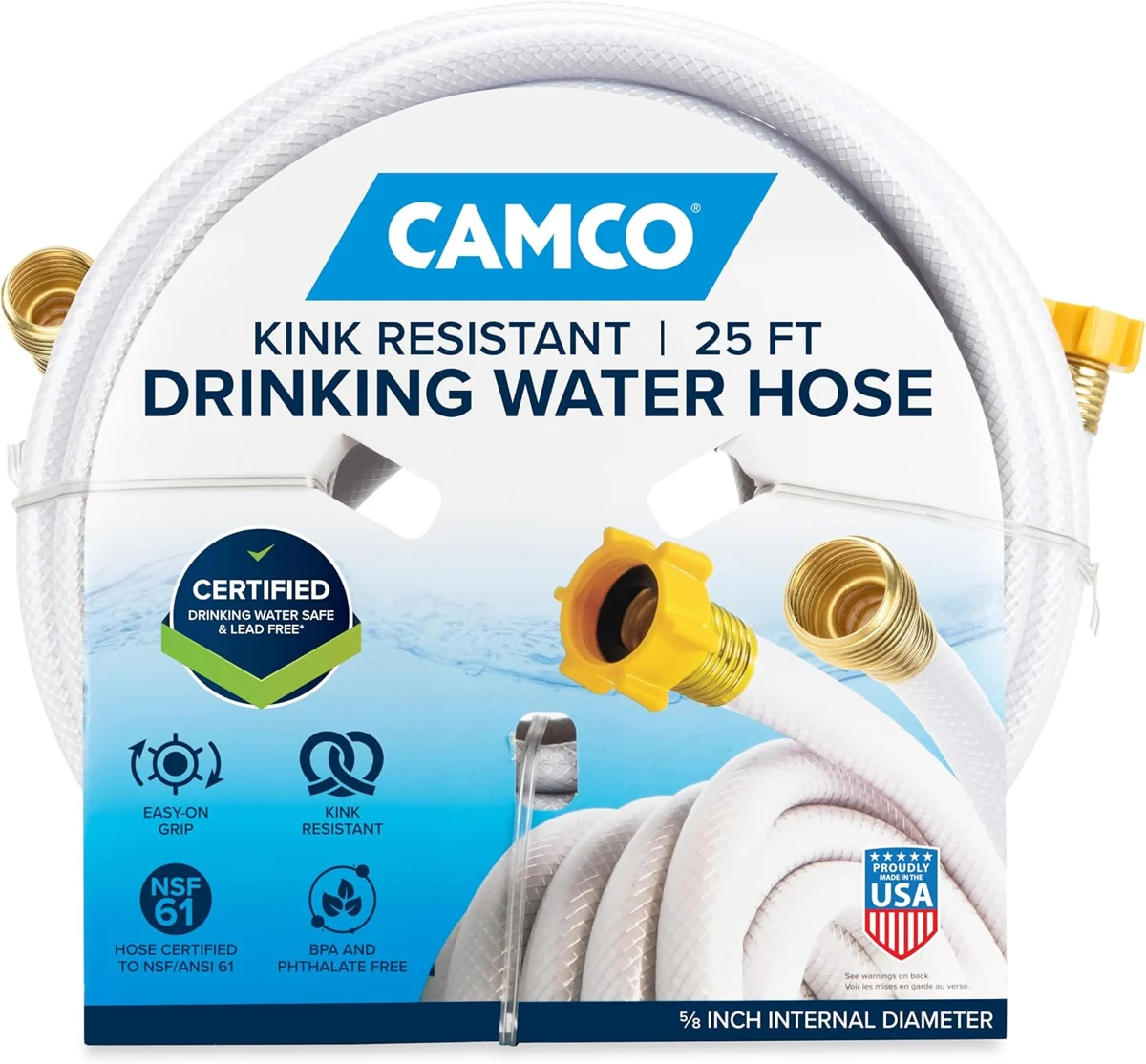 Camco TastePURE Five-Eighths-Inch Water Hose