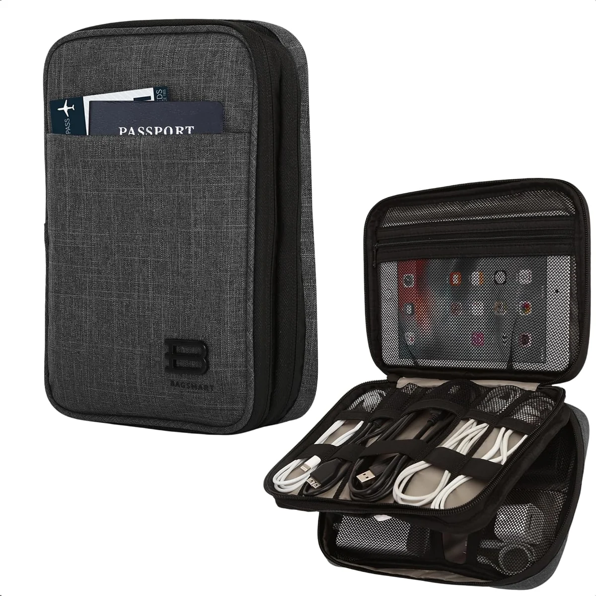BAGSMART Compact Electronics Organizer