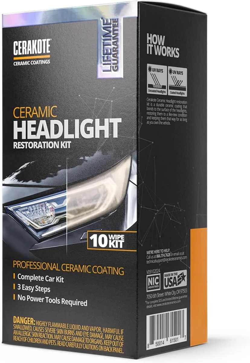 CERAKOTE Headlight Restoration Kit
