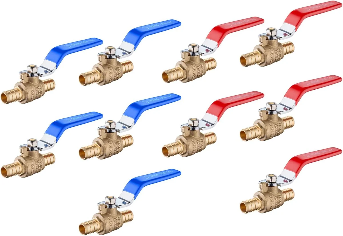 EFIELD Half-Inch PEX Ball Valves