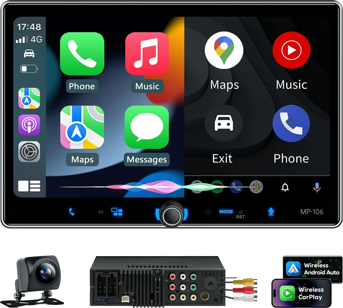 PLZ 10.1-Inch CarPlay Stereo