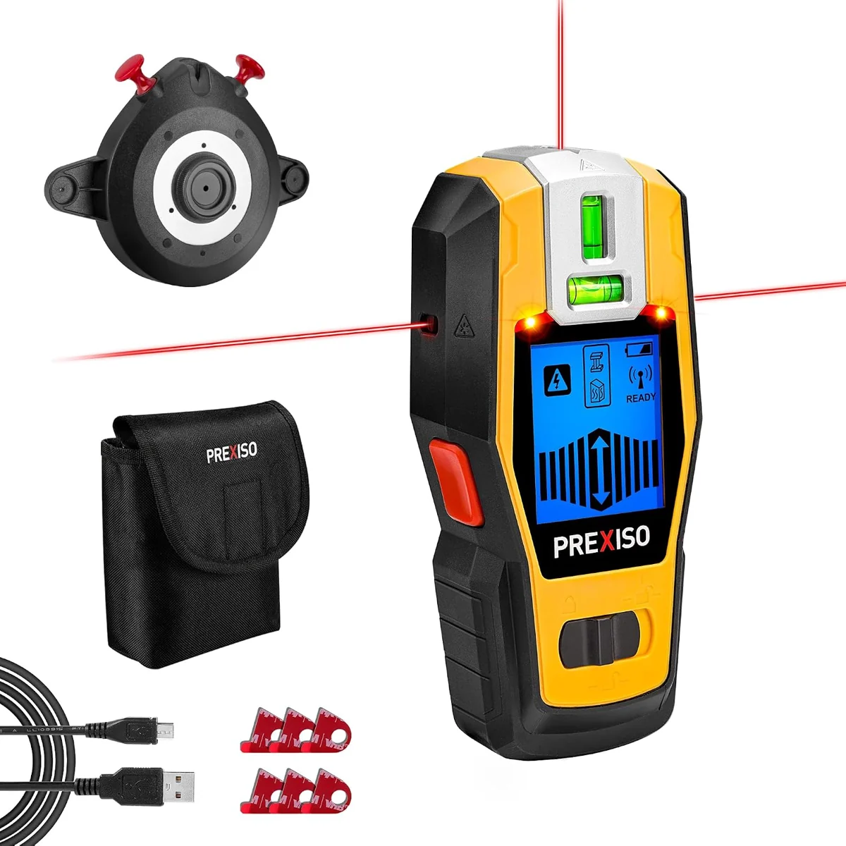 PREXISO Stud Finder and Laser Level